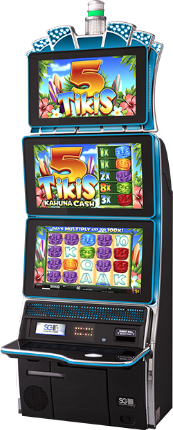 5 Tikis Kahuna Cash Cabinet